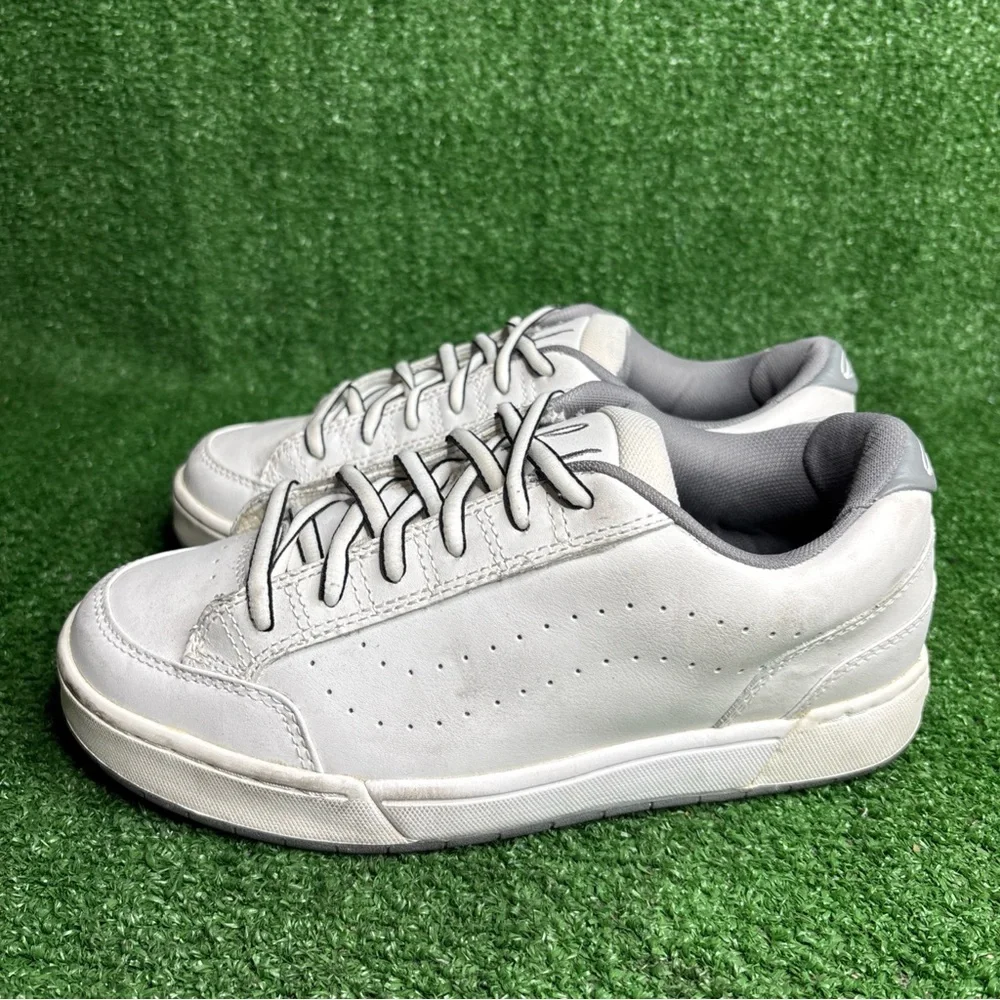 Vintage Vans Womens Size 9 Skate Shoes Pillow Fat Tongue Chunky White Skateboard - Picture 3 of 12